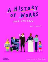 History of Words for Children