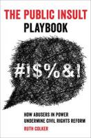 Public Insult Playbook: How Abusers in Power Undermine Civil Rights Reform