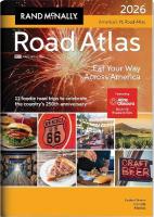 2026 Rand McNally Road Atlas: Reg