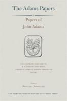 Papers of John Adams, Volume 21