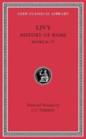 History of Rome, Volume VII: Books 2627, Volume VII