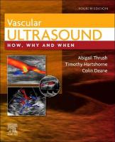 Vascular Ultrasound: How, Why and When 4th edition