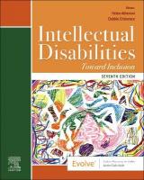 Intellectual Disabilities: Toward Inclusion 7th edition