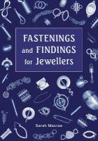 Fastenings and Findings for Jewellers