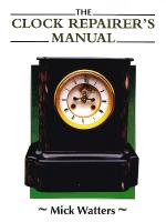 Clock Repairer's Manual 2nd ed.
