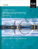 ICE Manual of Bridge Engineering 3rd edition