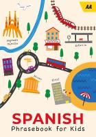 AA Spanish Phrasebook for Kids 2024 4th New edition