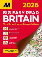 AA Big Easy Read Atlas Britain 2026 2026 21st New edition