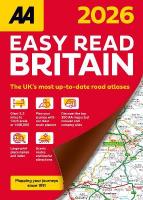 AA Easy Read Atlas Britain 2026 2026 25th New edition