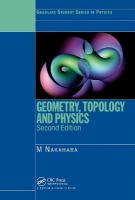 Geometry, Topology and Physics 2nd edition