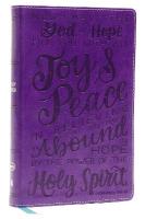 NKJV, Holy Bible for Kids, Verse Art Cover Collection, Leathersoft, Purple,  Comfort Print: Holy Bible, New King James Version