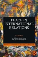 Peace in International Relations 2nd edition