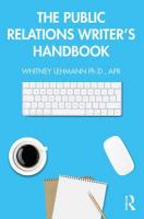 Public Relations Writers Handbook