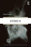 Ethics: A Contemporary Introduction 3rd edition