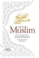 Sahih Muslim (Volume 3): With the Full Commentary by Imam Nawawi Bilingual edition