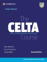 The CELTA Course Paperback