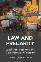Law and Precarity: Legal Consciousness and Daily Survival in Vietnam