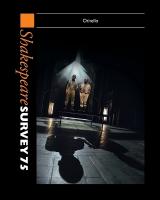 Shakespeare Survey 75: Othello New edition