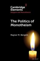 Politics of Monotheism