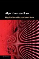 Algorithms and Law
