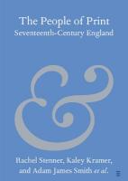 People of Print: Seventeenth-Century England