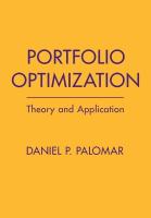 Portfolio Optimization: Theory and Application