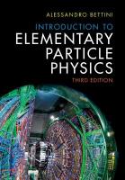 Introduction to Elementary Particle Physics 3rd Revised edition