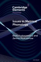 Issues in Metrical Phonology: Insights from Ukrainian