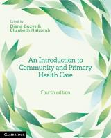Introduction to Community and Primary Health Care 4th Revised edition