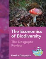 Economics of Biodiversity: The Dasgupta Review