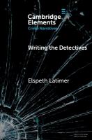 Writing the Detectives: Character and the Series Form