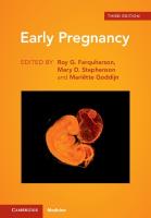Early Pregnancy 3rd Revised edition