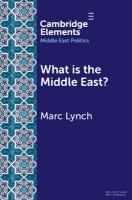 What is the Middle East?: The Theory and Practice of Regions