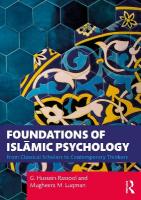 Foundations of Islmic Psychology: From Classical Scholars to Contemporary Thinkers