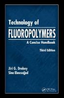Technology of Fluoropolymers: A Concise Handbook 3rd edition