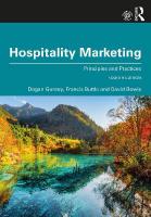 Hospitality Marketing: Principles and Practices 4th edition