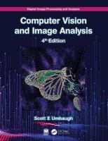 Digital Image Processing and Analysis: Computer Vision and Image Analysis 4th edition