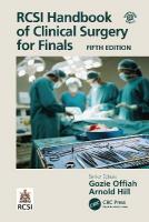 RCSI Handbook of Clinical Surgery for Finals 5th edition