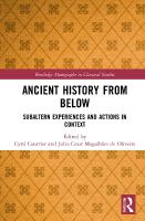 Ancient History from Below: Subaltern Experiences and Actions in Context