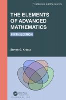 Elements of Advanced Mathematics 5th edition