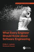 What Every Engineer Should Know about Software Engineering 2nd edition