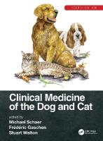 Clinical Medicine of the Dog and Cat 4th edition