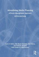 Advertising Media Planning: A Brand Management Approach 5th edition