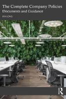 Complete Company Policies: Documents and Guidance