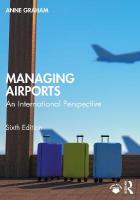 Managing Airports: An International Perspective 6th edition