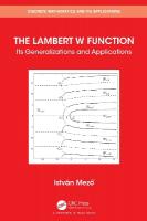 Lambert W Function: Its Generalizations and Applications