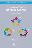 Combinatorics of Permutations 3rd edition