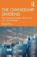 Ownership Dividend: The Coming Paradigm Shift in the U.S. Stock Market