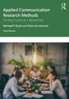 Applied Communication Research Methods: Getting Started as a Researcher 3rd edition