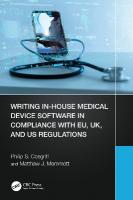 Writing In-House Medical Device Software in Compliance with EU, UK, and US  Regulations